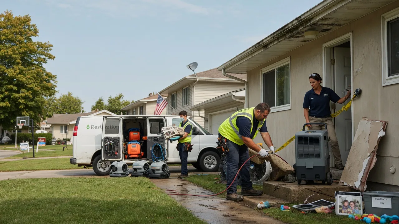 Water Damage Restoration in Freeman, SD near me